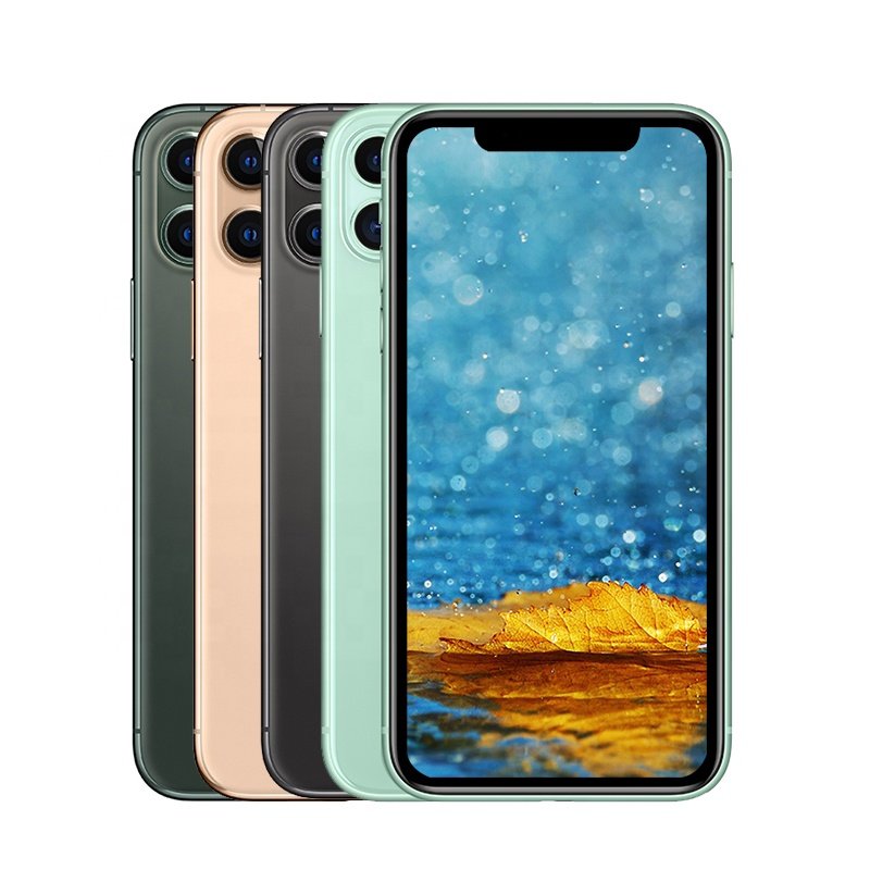 Original smartphones with global version refurbished used unlocked for apple i phone 11